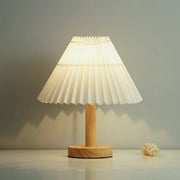 Lampada da notte compatta - Lampada da notte moderna con copertura lampo beige e piede metallico - Lampada adatta per camera da letto e soggiorno