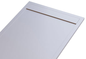 Piatto Doccia 90x110 cm in Pietra Bonussi Kamet Bianco