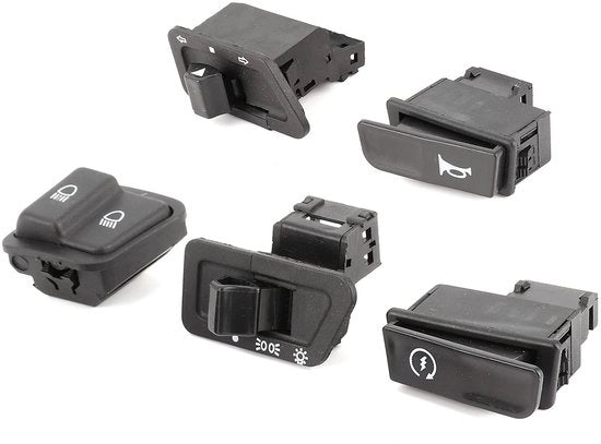Avviamento motociclo - Interruttore di avvio - Installazione facile - Impermeabile - Per motori 12V - Adatto per ATV