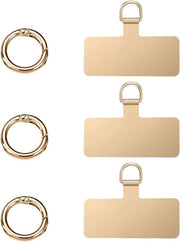 Set di 3 custodie per telefono con cordoncino di stoccaggio - Accessori per telefono - Oro