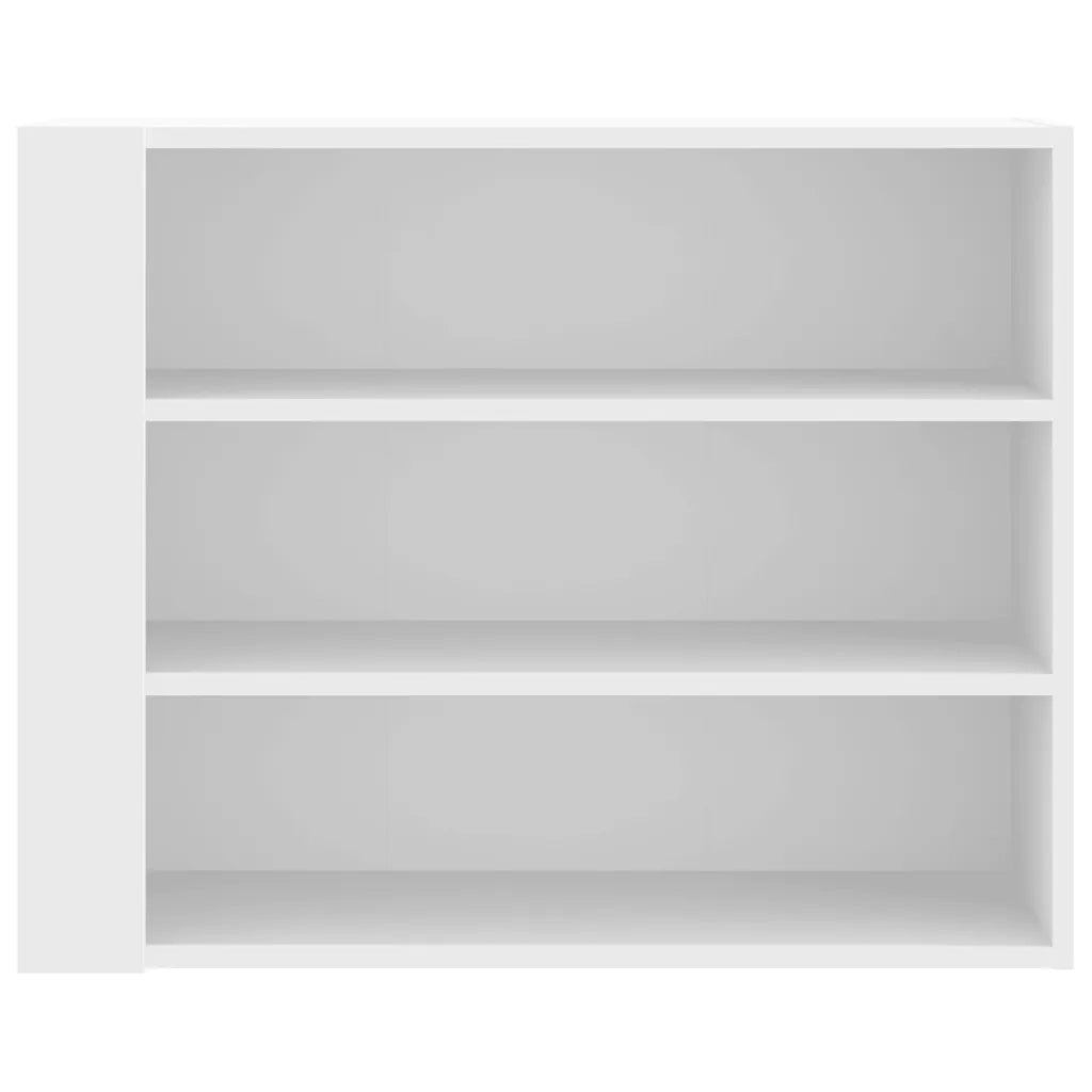 Armadietto a Muro Bianco 75x35x60 cm in Truciolato