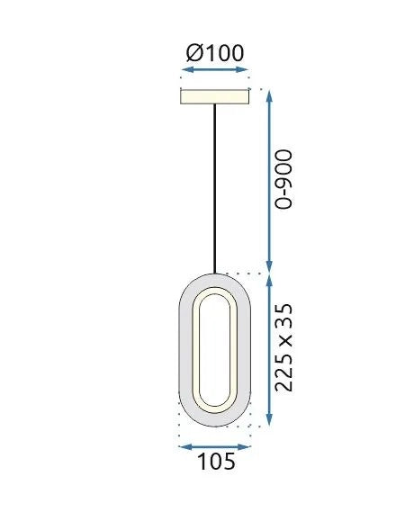 Lampadario A Sospensione In Cristallo G113-1cp Gold