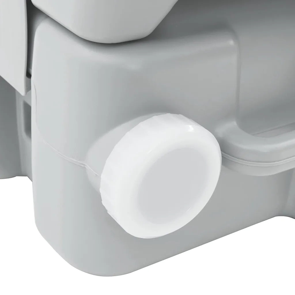 Toilette da Campeggio Grigio e Bianco 41,5 x 36,5 x 30 cm 42001438