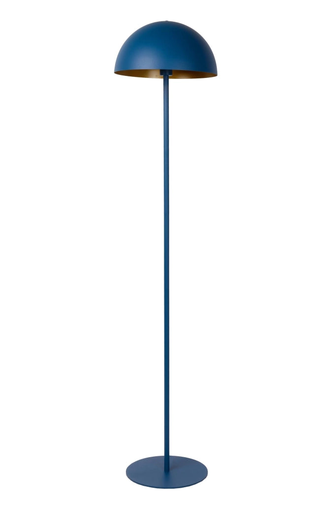 Lampada da terra industriale SIEMON 1xE27 blu Lucide