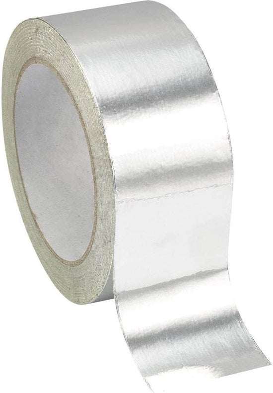 Nastro in alluminio 1564137 argento 50-m-x-25-mm acrilico - AFT-2550 aggiunto.
