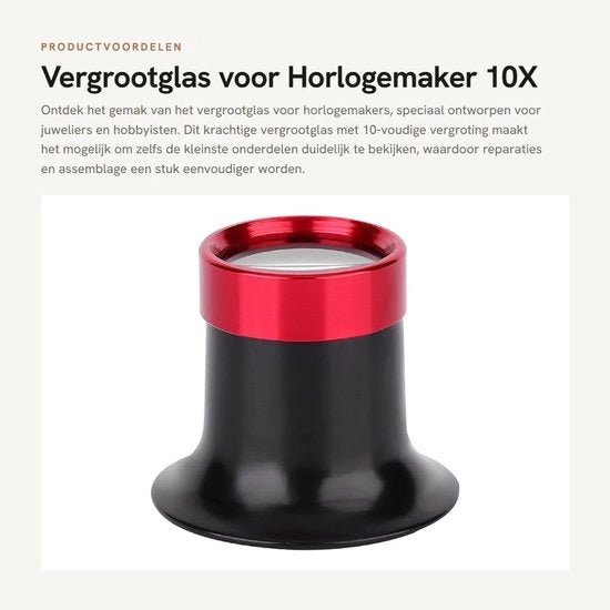 Verglassio 10X - Alluminio - Leggero