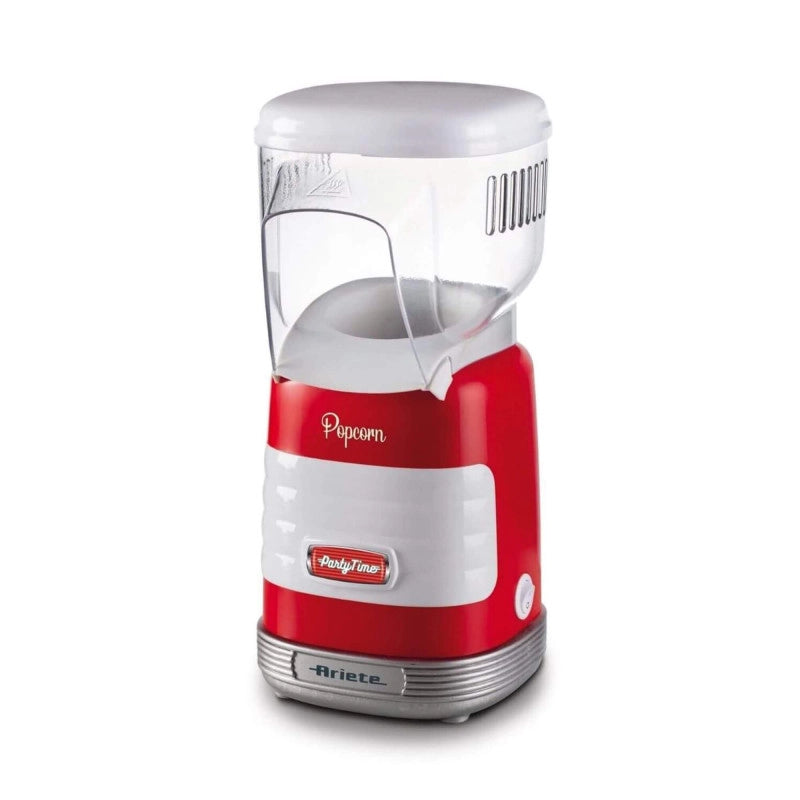 Macchina per Popcorn ad Aria Calda - 60gr Mais in 2 Minuti - 1000 Watt - Rosso
