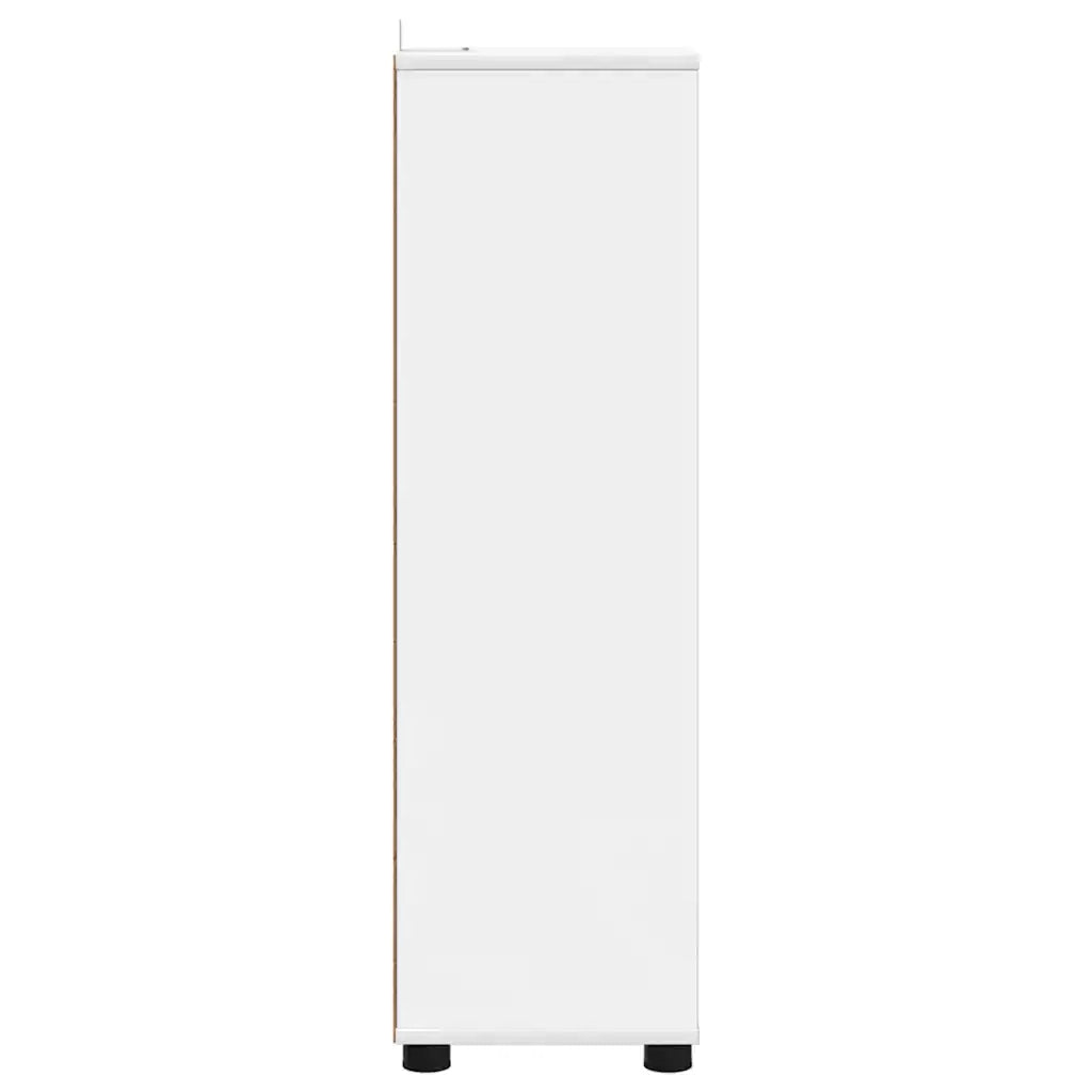 Mobile da Bagno Bianco 30,5 x 30 x 101 cm Legno multistrato