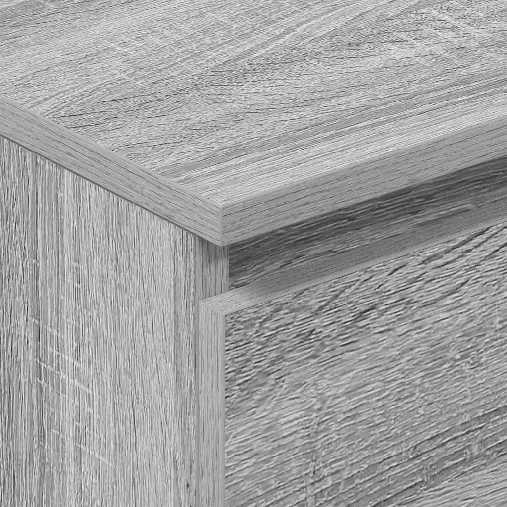 Credenza-Buffet-Armadio da cucina Grigio Sonoma 60x35x98,5 cm in Legno Multistrato