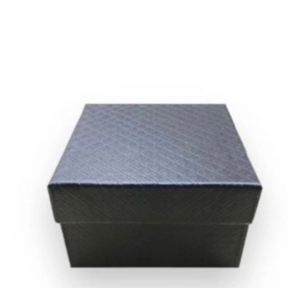 Trade Shop - Scatola Regalo Rigida 9x9x5 Cm Elegante Per Gioielli E Piccoli Oggetti -