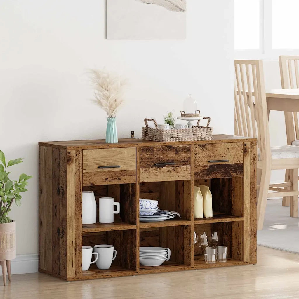 Credenza-Buffet-Armadio da cucina Legno vecchio 100 x 30 x 59,5 cm Legno multistrato