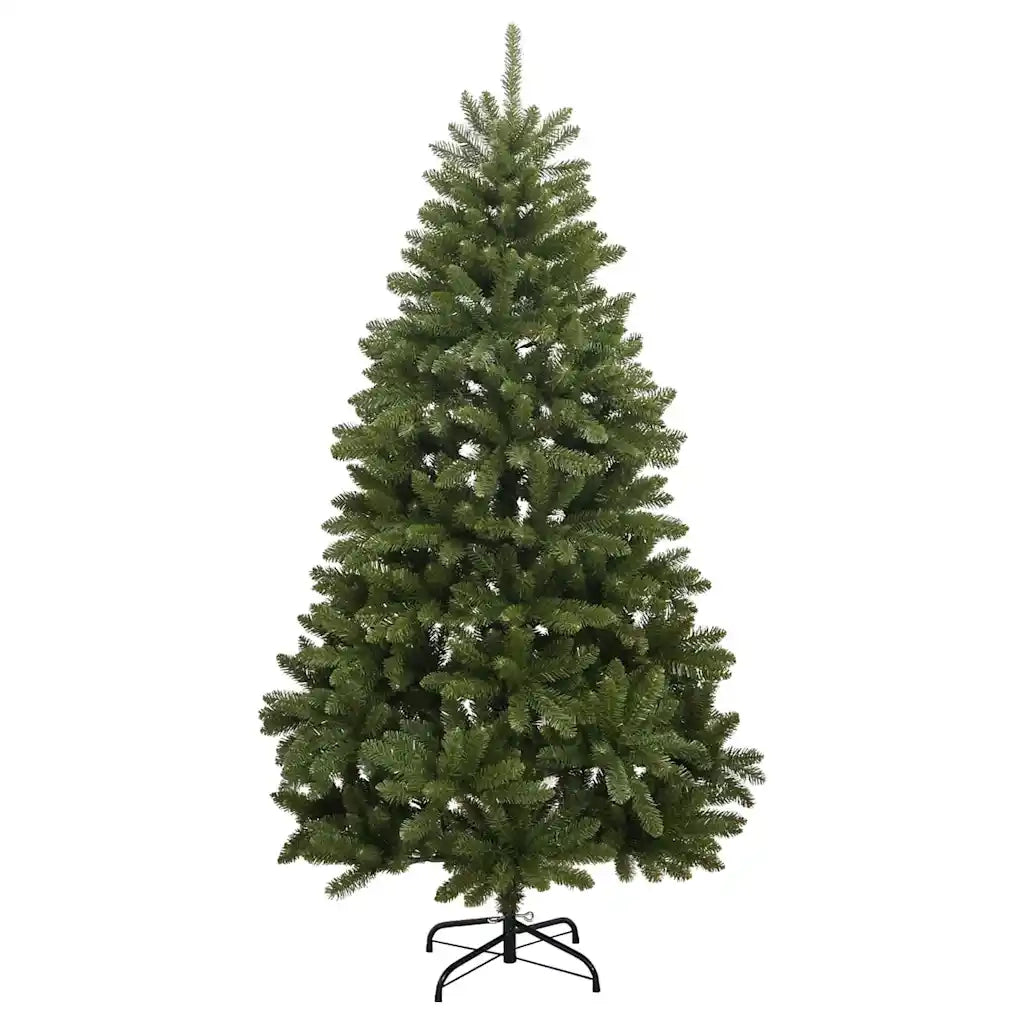 Albero di Natale Artificiale con Rami Pieghevoli 180 cm 300 LED 3395687