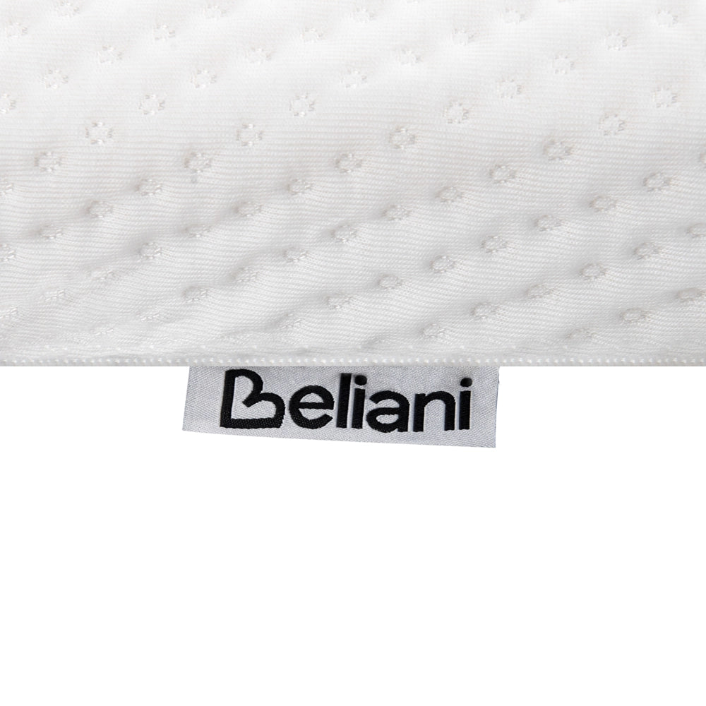 Coprimaterasso in schiuma bianca 90 x 200 cm comfort morbidezza