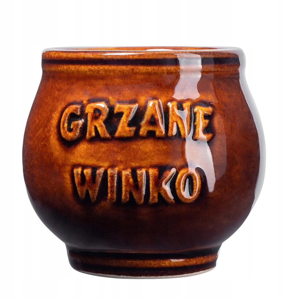 Set di 4 tazze da vin brulé KADAX da 300 ml in gres.