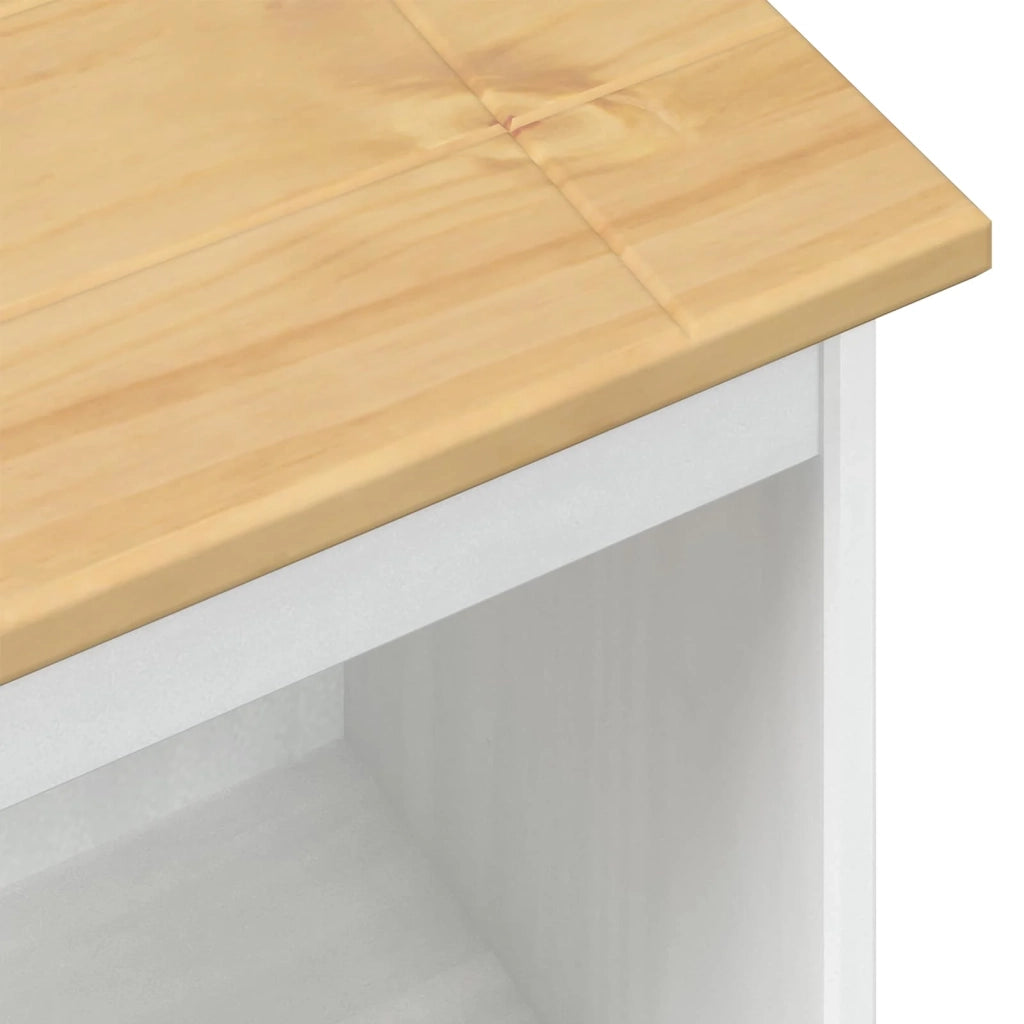 Libreria Bianco 46 x 29 x 100 cm Pino massello 42024946