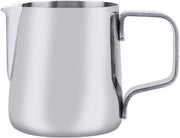 Ciotola per latte in acciaio inossidabile - ideale per caffè - 100 ml - argento