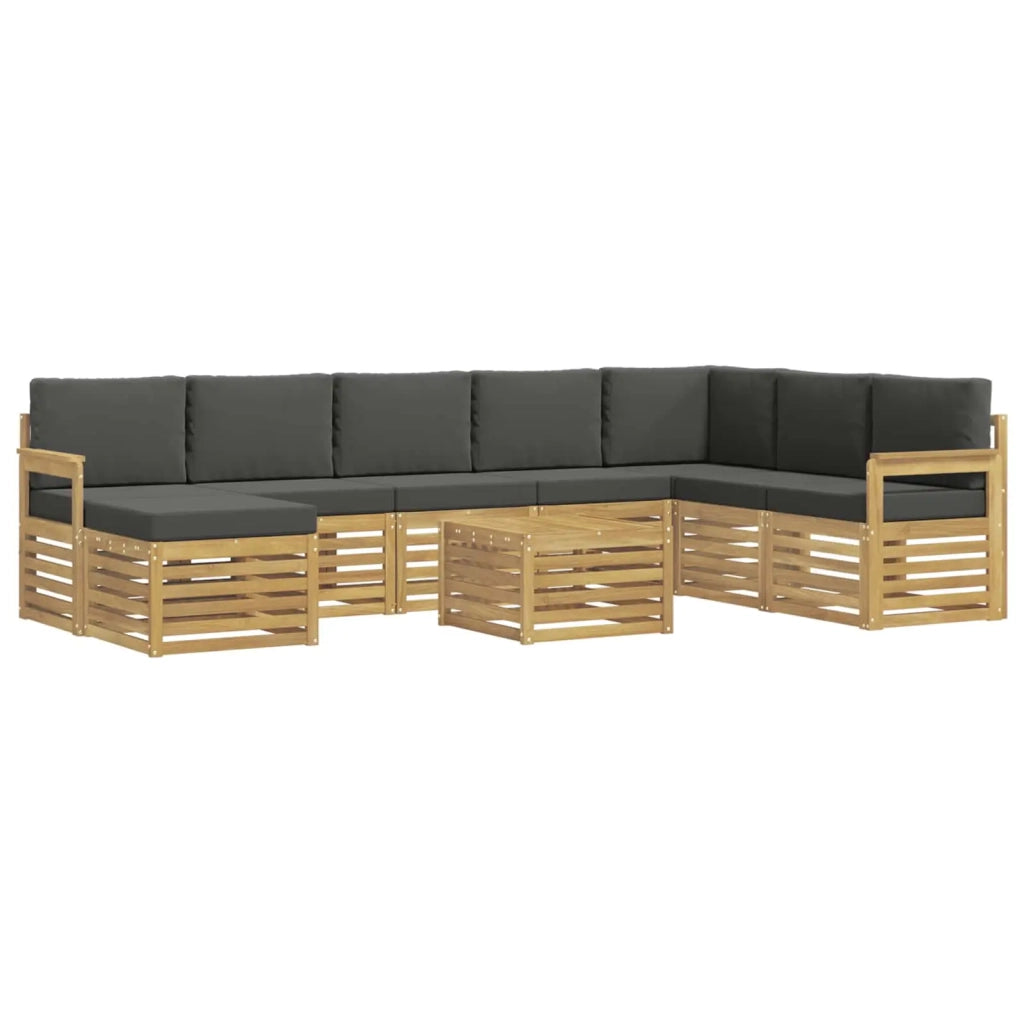 Set divani Legno di Acacia Massello 3392342