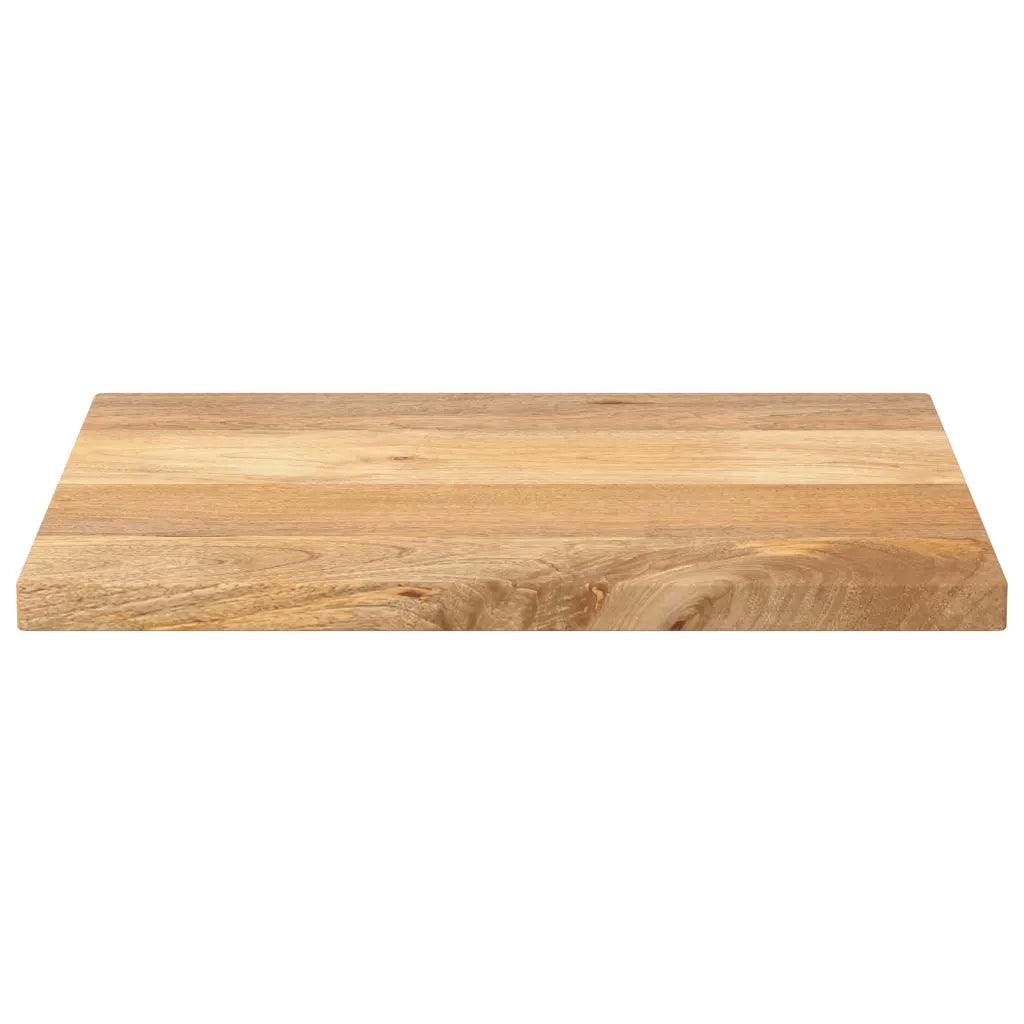 Piano per Tavolo 60x50x3,8 cm Rettangolare Legno Massello Mango 371522