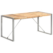 Tavolo da Pranzo 160x80x75 cm in Legno Massello di Mango