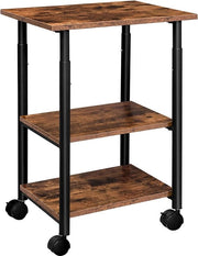 Trolley di cucina – contenitore per piatti – Trolley di archiviazione con ruote – con livelli – sostenibile -spazievenditore