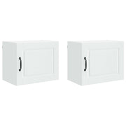 Pensile da cucina | Armadietto a muro PORTO 2 pz Bianco 50 x 31 x 40 cm