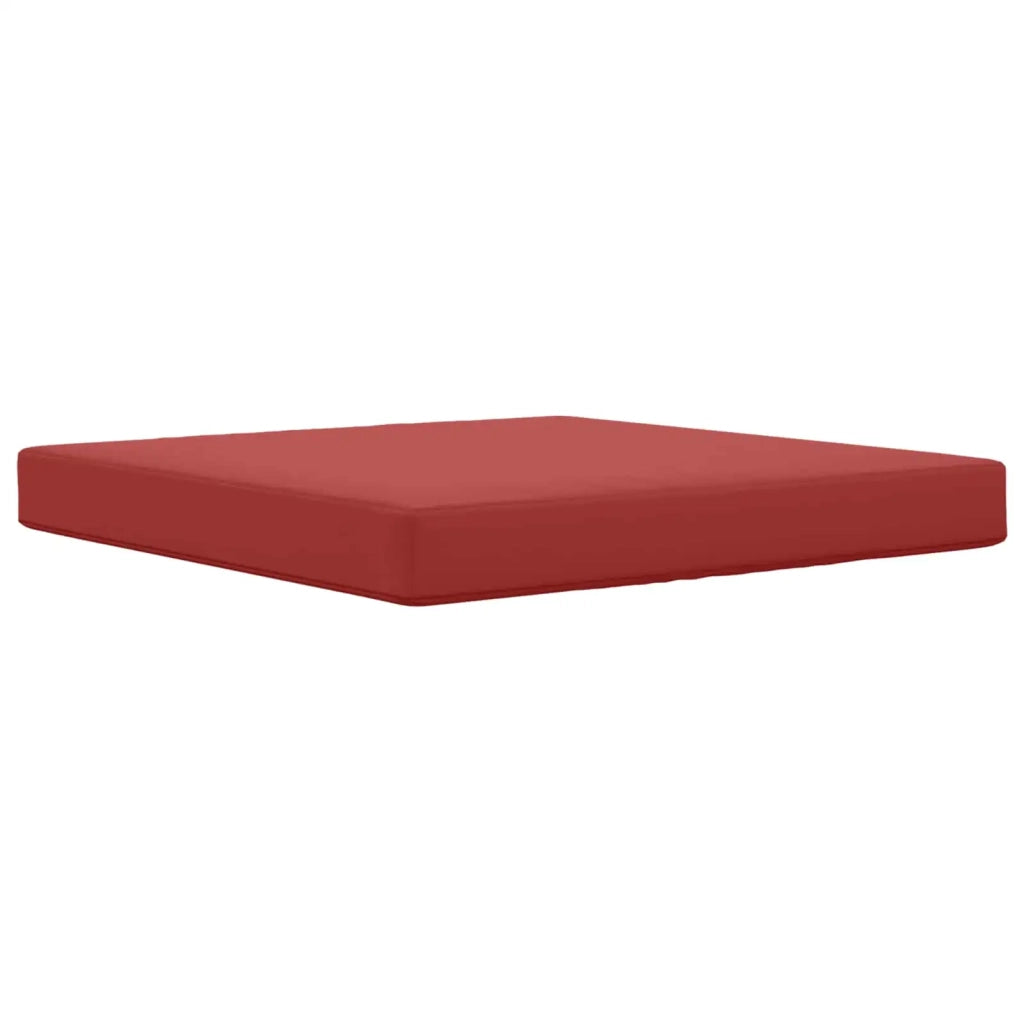 Cuscino per divano da esterno 3 pcs Rosso vino Poliestere