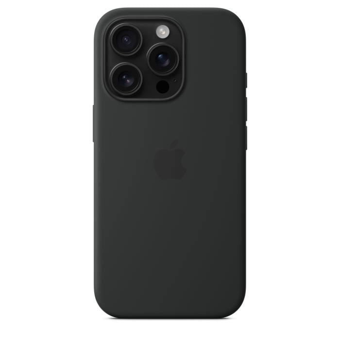 APPLE iPhone 16 Pro - Custodia in silicone con MagSafe - Nero