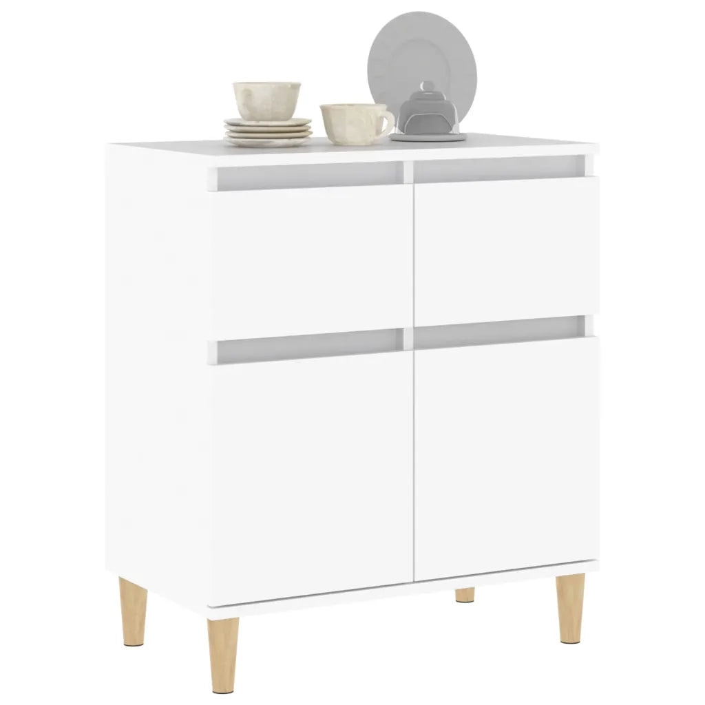 Credenza Bianca 60x35x70 cm in Legno Multistrato 819676