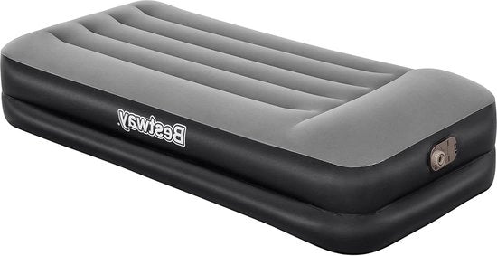 Airbed con pompa elettrica integrata Single XL-Mid nero - dimensioni 191 x 97 x 46 cm