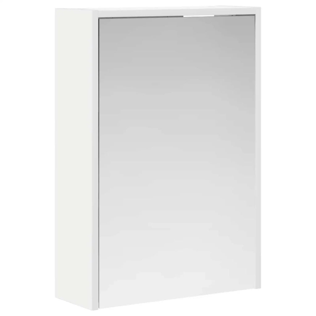 Mobiletto per specchio da bagno Bianco 43 x 16 x 62.5 cm