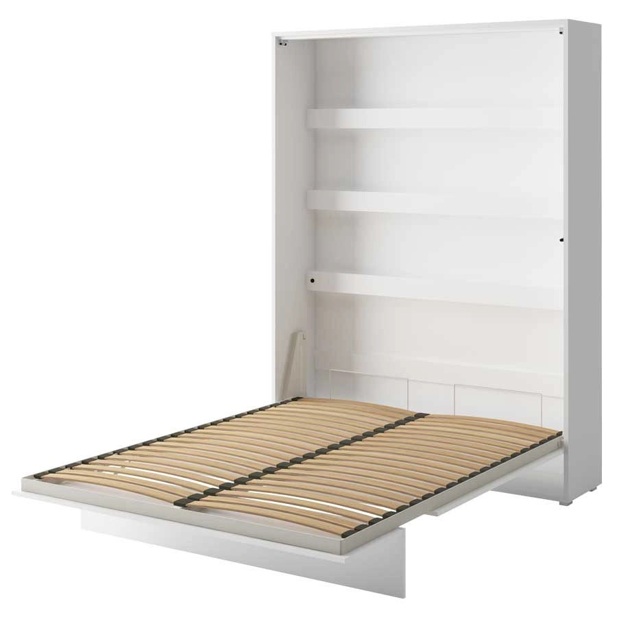 LETTO 12 160x200 VERTICALE BIANCO LUCIDO