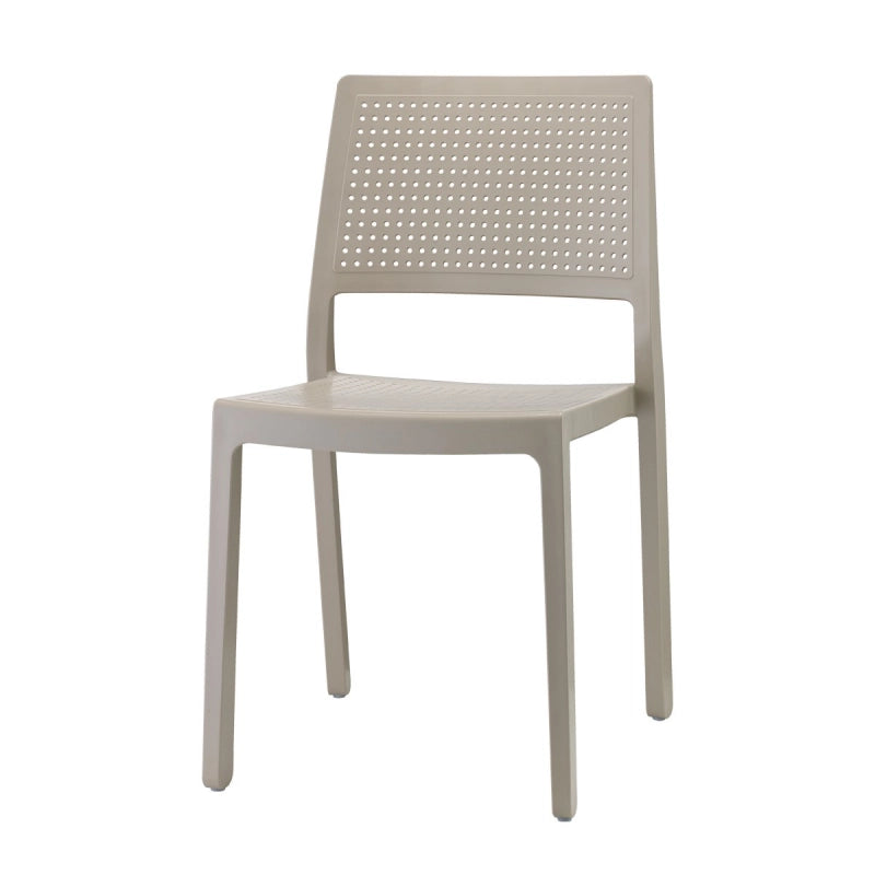 SET 6 SEDIE EMI TECNOPOLIMERO SCAB DESIGN - Tortora 15