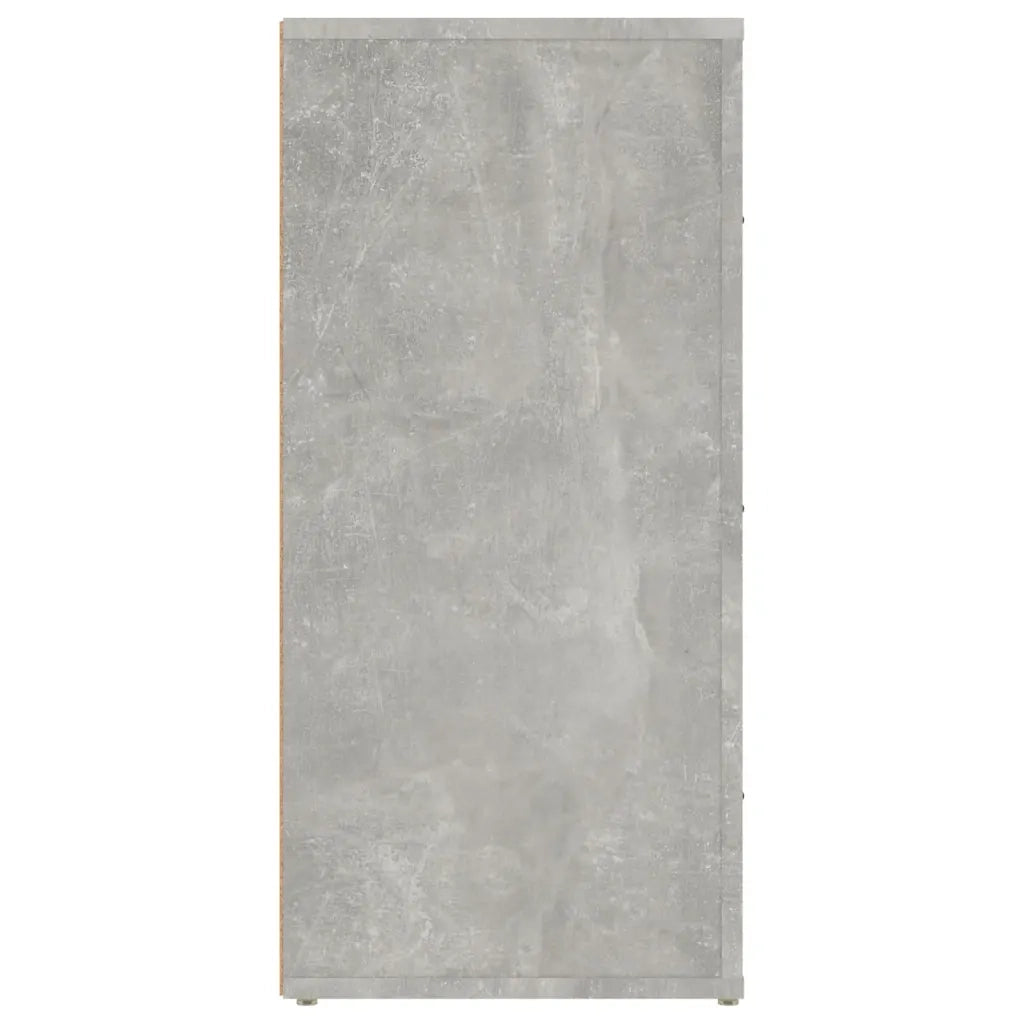 Credenza-Buffet-Armadio da cucina Grigio Cemento 40x33x70 cm in Legno Multistrato 739912