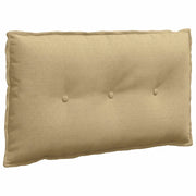 Cuscino per Schiena | Cuscino dorsale Grigio Verde 80 x 50 cm Tessuto in Cords