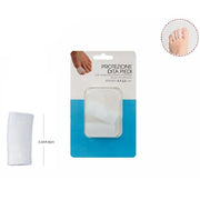 Trade Shop - Coppia Fascia Anatomica Protezione Dita Piede Silicone Cura Dei Piedi 66776 -