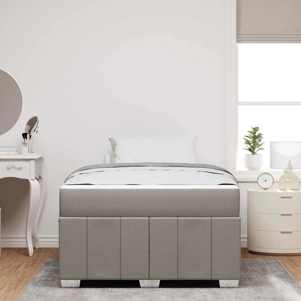 vidaXL Struttura del letto con materasso Talpa 120 x 200 cm Tessuto