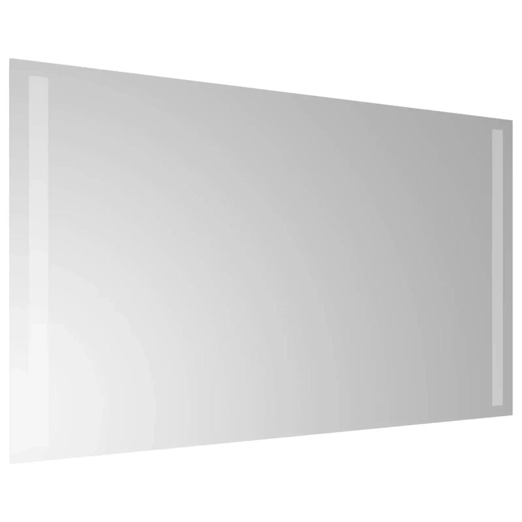 Specchio da bagno LED Trasparente 70 x 40 cm vetro temperato 42045795