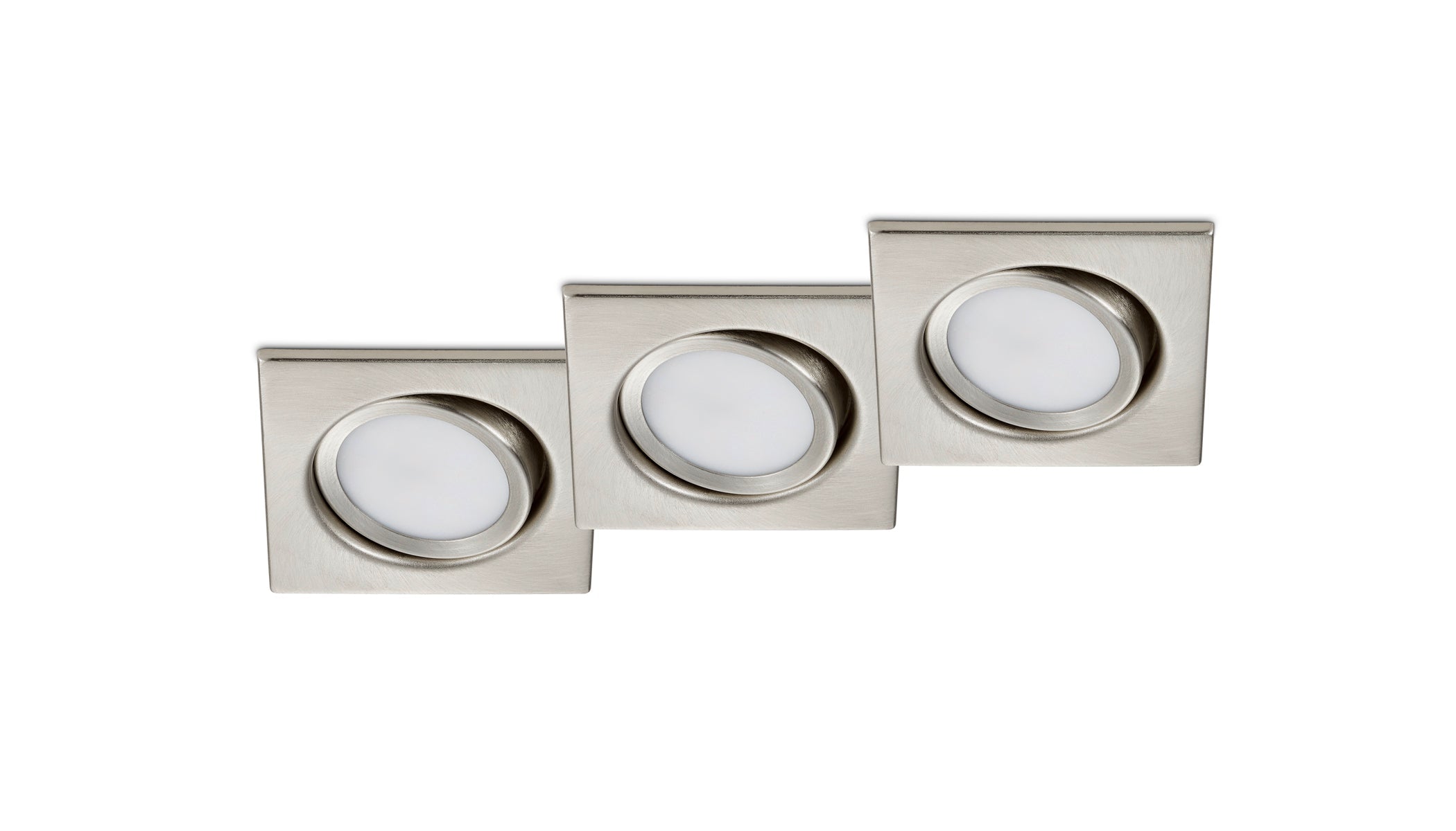 Illuminazione da Incasso da Interno a LED in Metallo Nickel Opaco