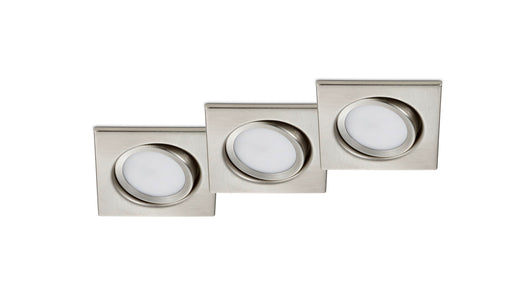 Illuminazione da Incasso da Interno a LED in Metallo Nickel Opaco
