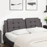 Cuscino Testiera Zadar Grigio 160 cm in Similpelle 374869