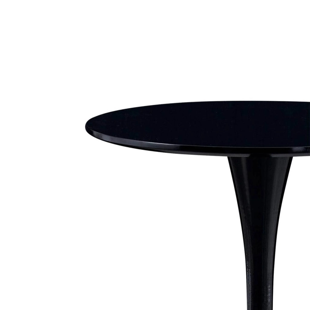 LÚZETE - TAVOLO ALTO SAN ANTONI Ø60 CM NERO
