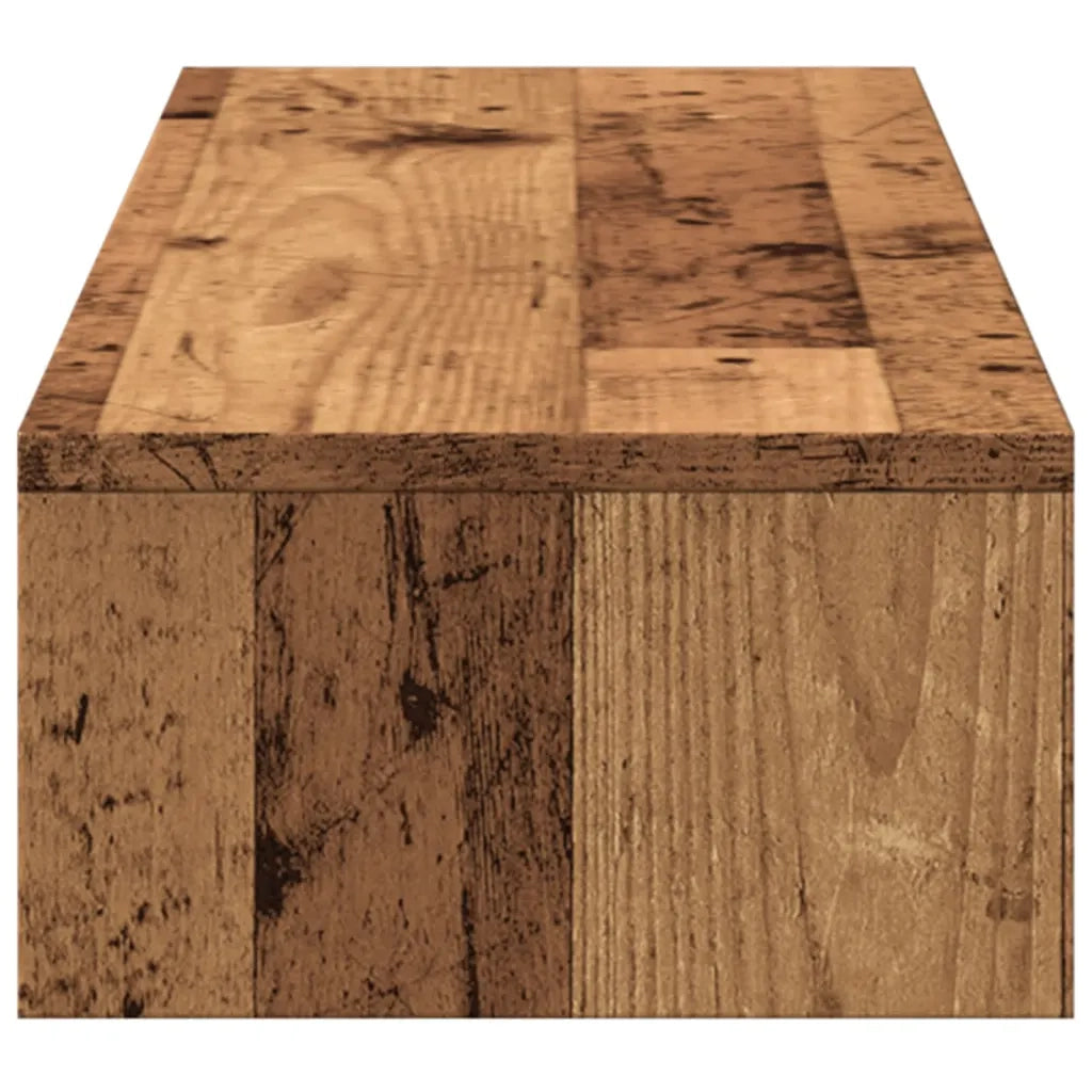 Supporto Monitor con Cassetti Legno 100x27x15 cm in Truciolato