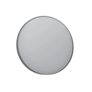 Specchio decorativo in legno "Moonlight 90 v2" - 90 x 7 x 90 cm - Grigio opaco