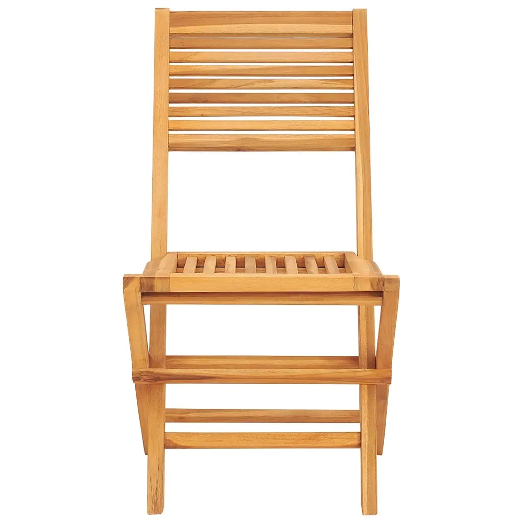 Sedie da Giardino Pieghevoli 2pz 47x62x90cm Legno Massello Teak 362761