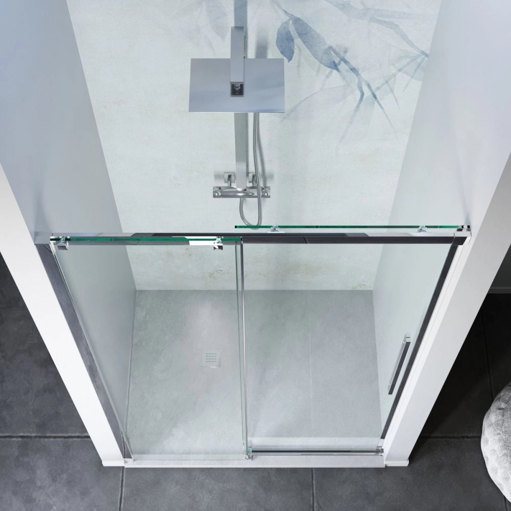 Box Doccia Anta Scorrevole Cristallo 8 mm Trasparente - Target - Misura: 150 x h200 cm 