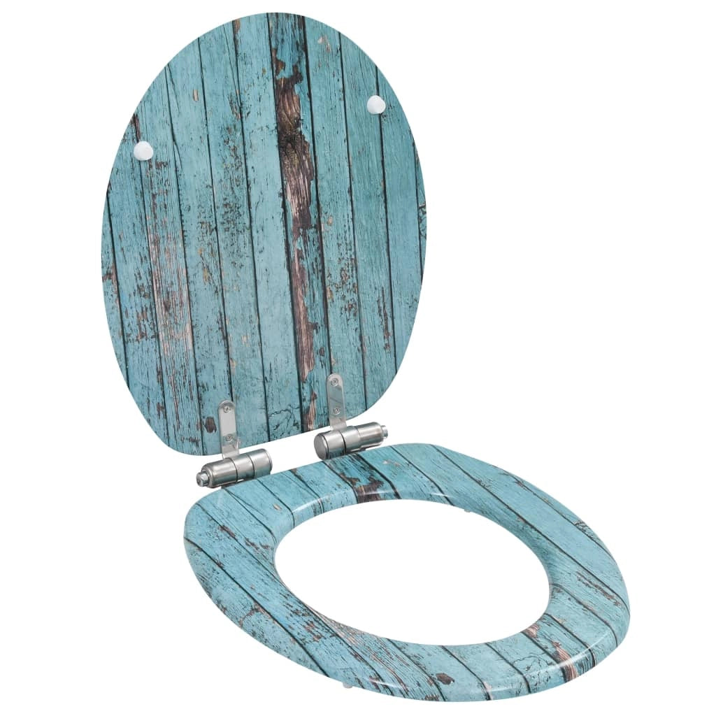 Sedile WC in MDF con coperchio a chiusura ammortizzata finitura legno invecchiato 02_0002901
