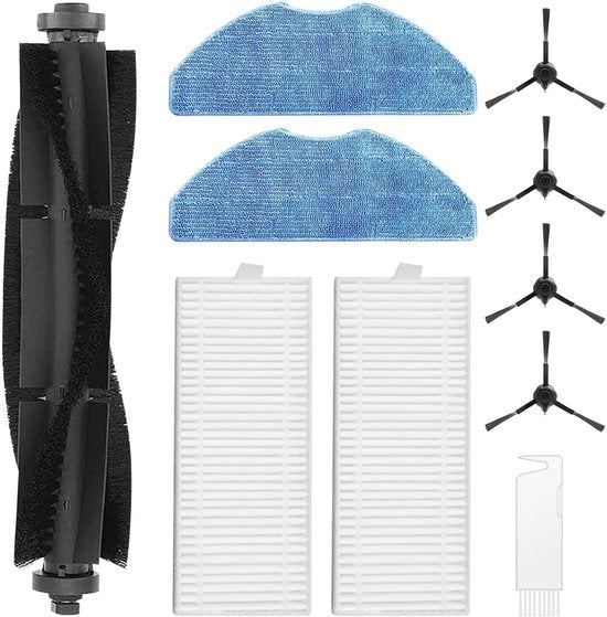 Accessori per aspirapolvere robot - Parti di ricambio - Compatibile con 360 S8/S8 Plus - Serie 75 X-plorer - RE4/RE5 Plus - Inclusi diversi accessori - Aspirapolvere robot
