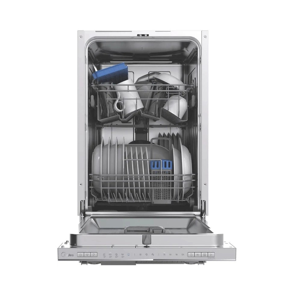 Lavastoviglie da incasso Midea MDWEB1004LSW 45 cm. 8 programmi 10 coperti classe E