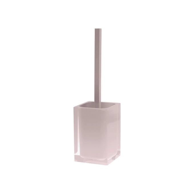 Gedy RA3310 Rainbow Scopino WC da Appoggio in Resina Termoplastica e Setola Sintetica colore Rosa