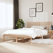 Giroletto-Struttura Letto 120x190 cm Small Double in Legno Massello 754924